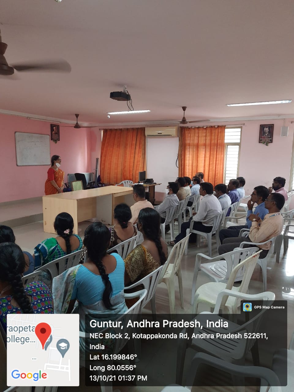 Department of ECE organized a guest lecture on 